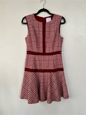 Chic Parisan Prose and Poetry Fit and Flare Summer Dress size Small